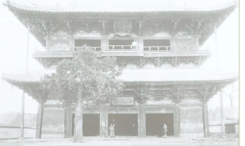 Illustrated Dictionary of Ancient Chinese Architecture, collated edition: front exterior of the Guanyin Pavilion of Dule Temple