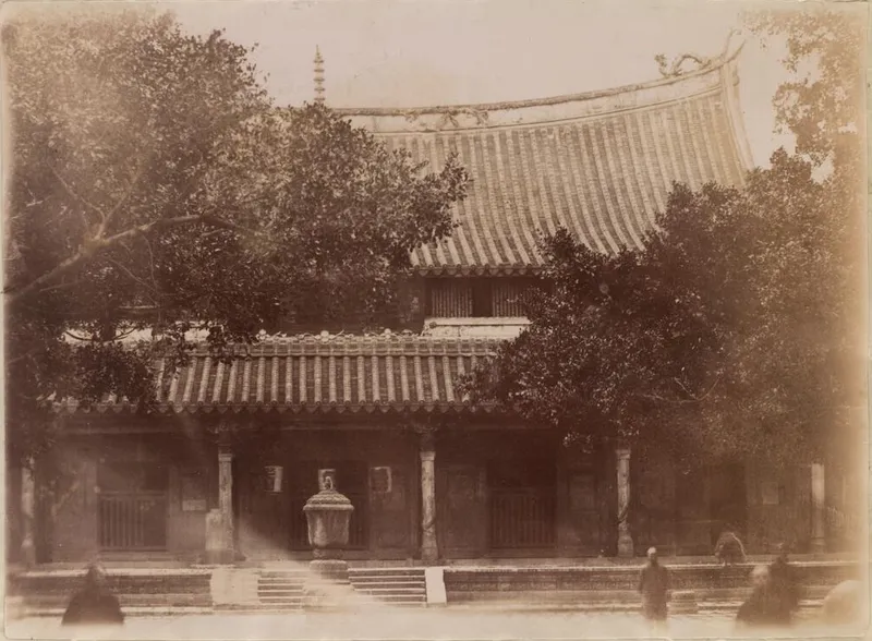1891年泉州開元寺大殿舊影